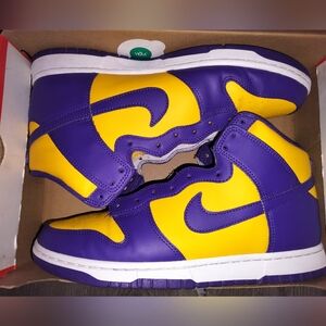 Nike Dunk High "LAKERS"